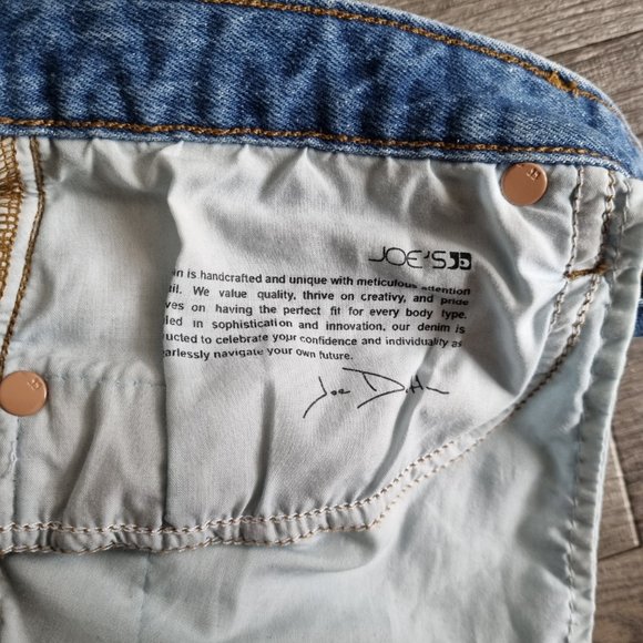 Joe's Jeans Debbie Patchwork High Rise Ankle Straight Leg Size 29 - Picture 7 of 14